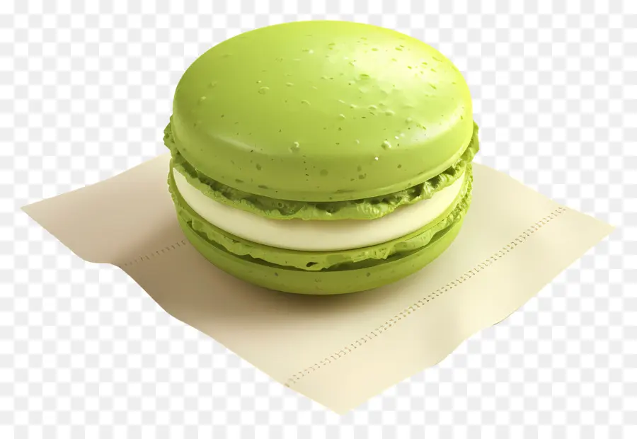 Macaron Matchá，Macaron PNG