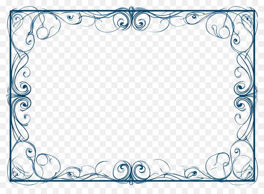 Moldura Simples Retangular，Quadro PNG