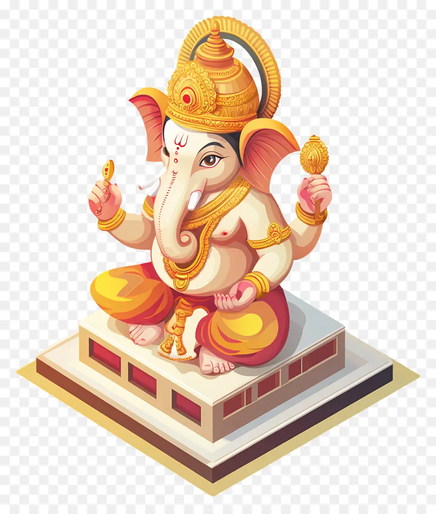 Ganesha，Estátua De Ganesha PNG