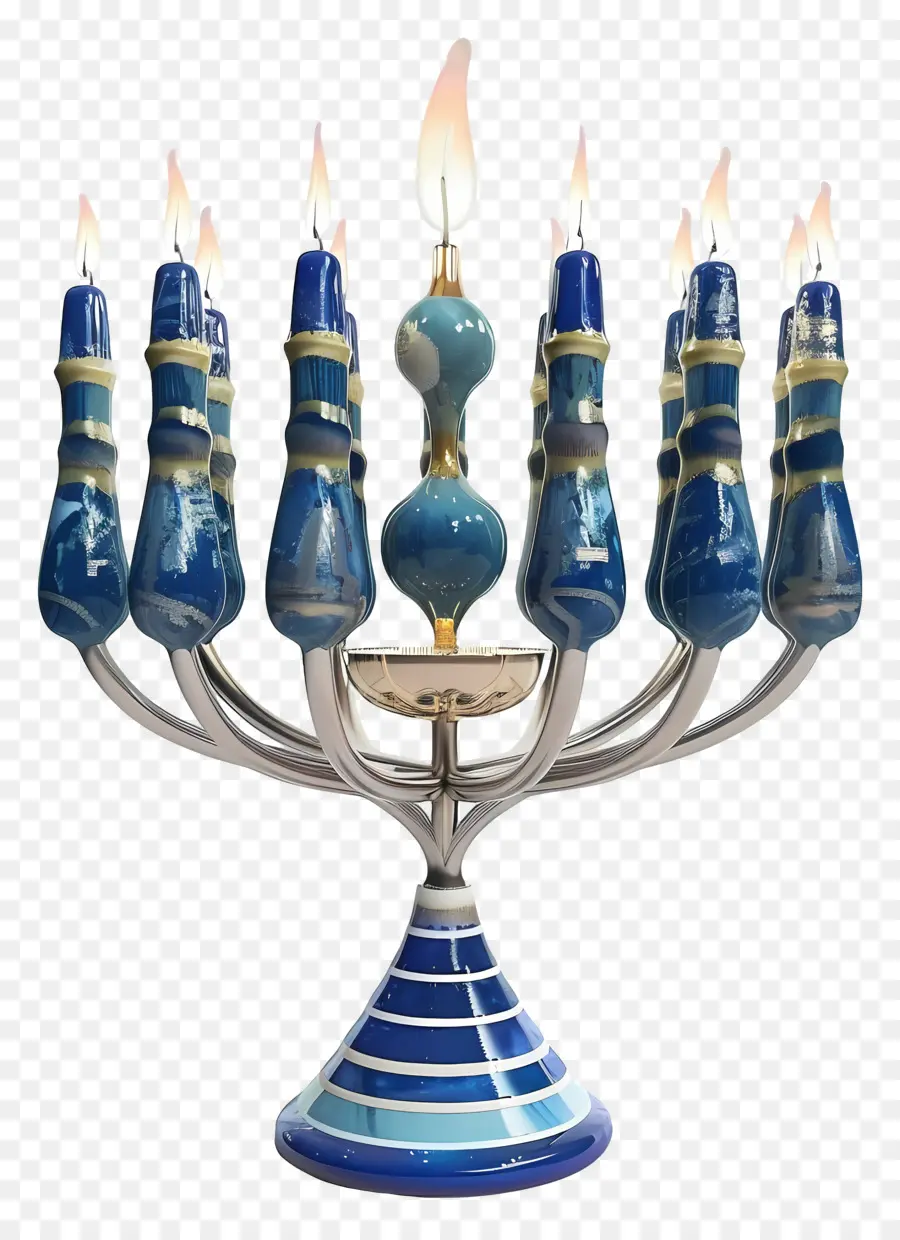 Menorá De Hanukkah，Menorá PNG