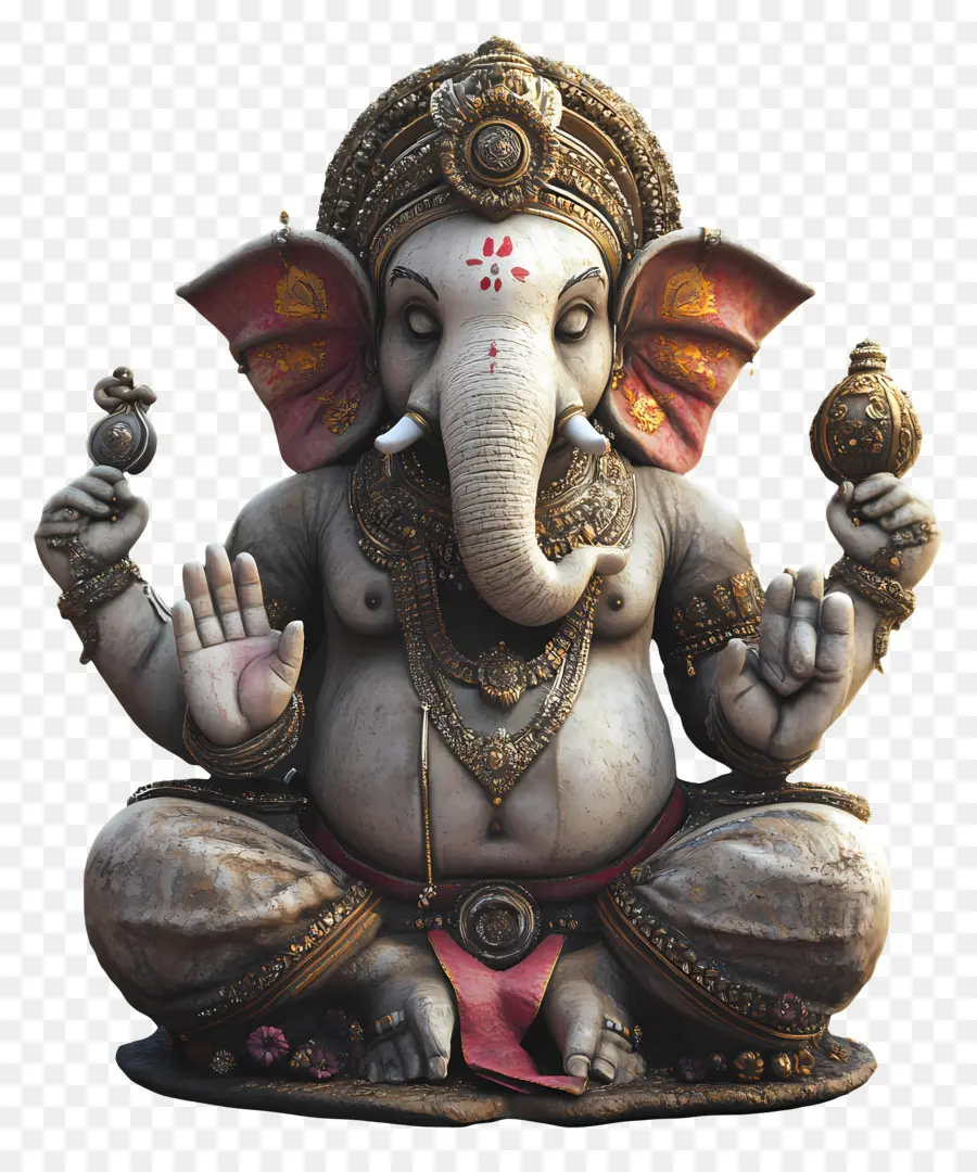 Ganpati，Estátua De Ganesha PNG