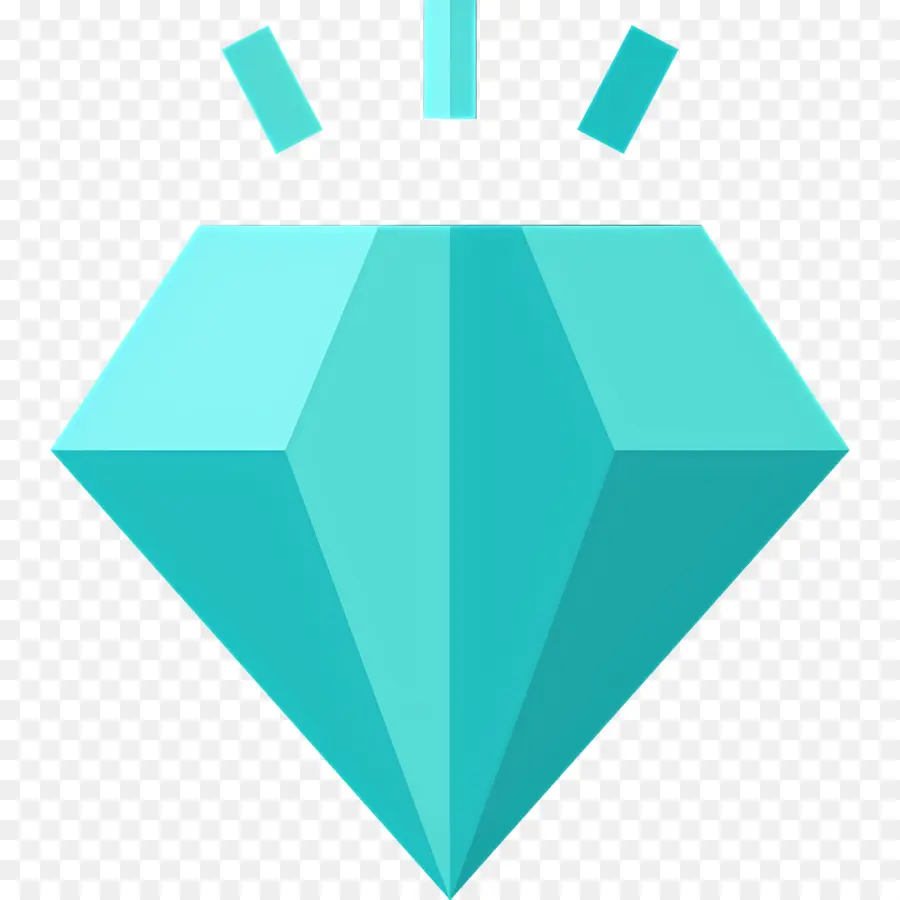 Diamante Azul，Jóia PNG