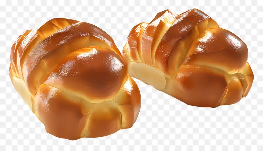 Pão Brioche，Pão Chalá PNG