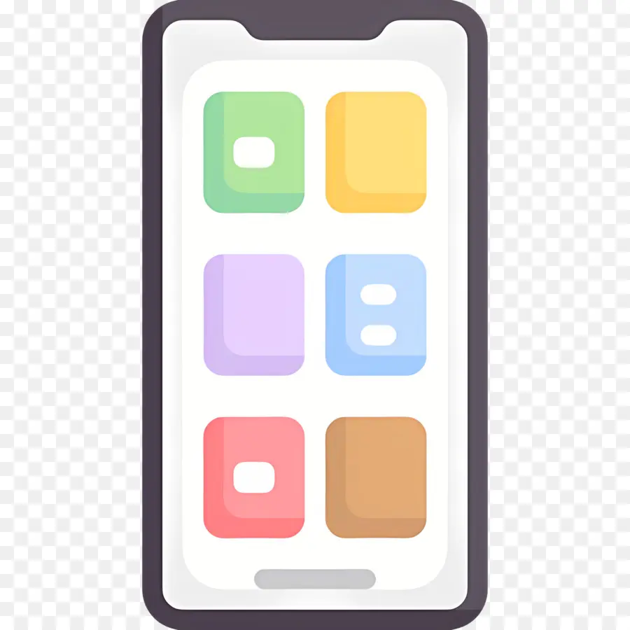 Smartphone，Aplicativos PNG