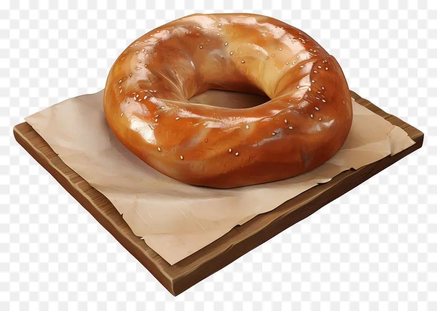 Pão Bagel，Pretzel PNG