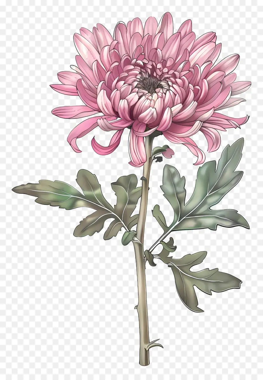 Crisântemo Rosa，Flores Cor De Rosa PNG