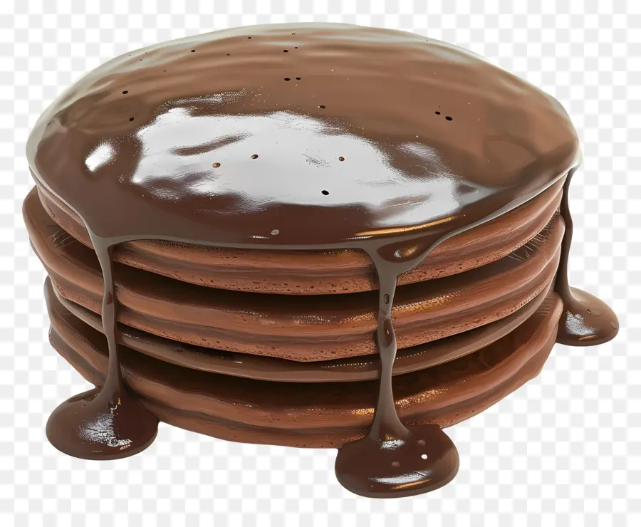 Panqueca De Chocolate，Panquecas De Chocolate PNG