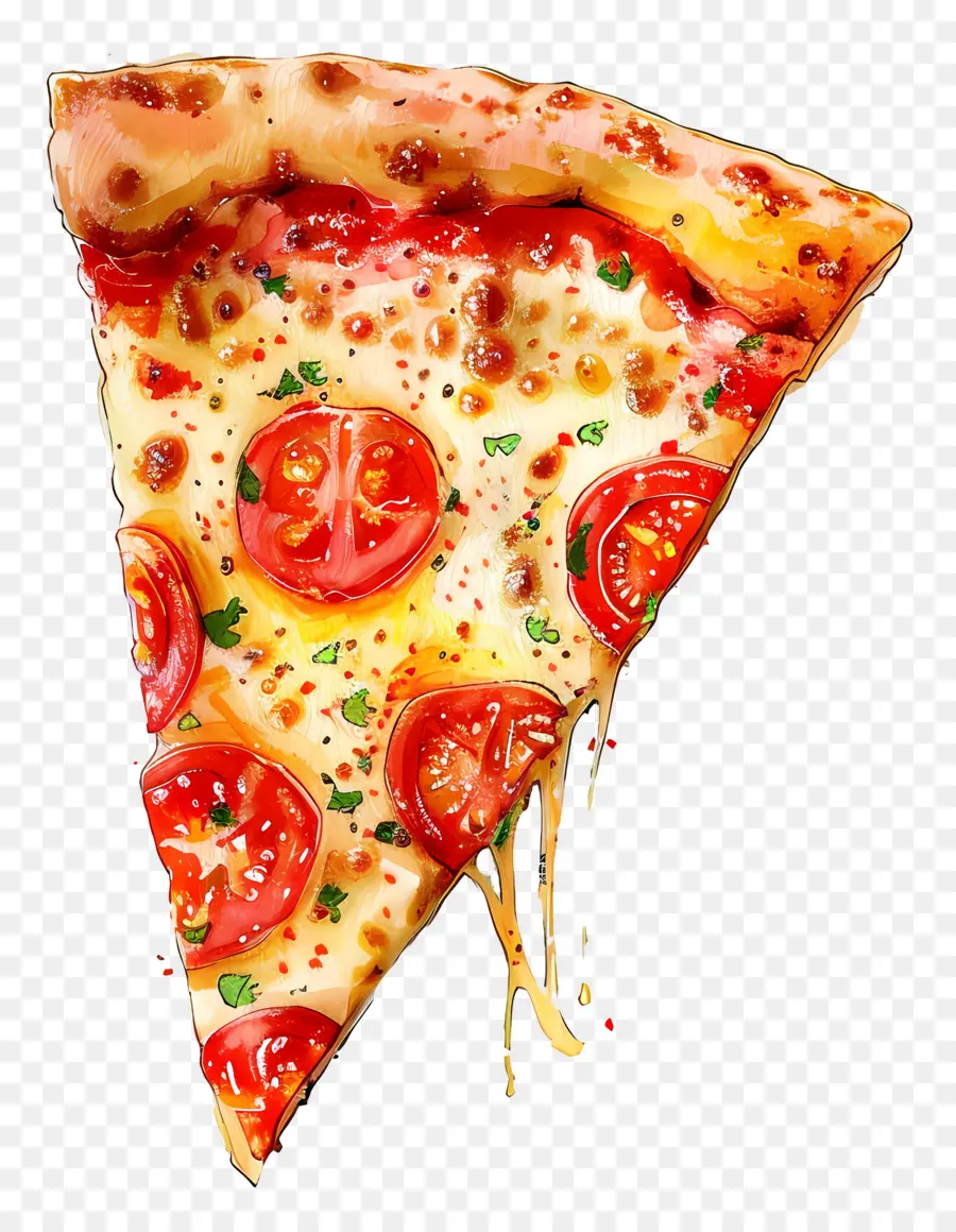 Fatia De Pizza，Queijo PNG