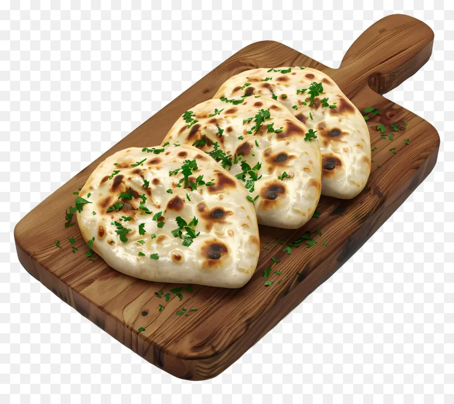 Pão Naan，Pão Achatado PNG