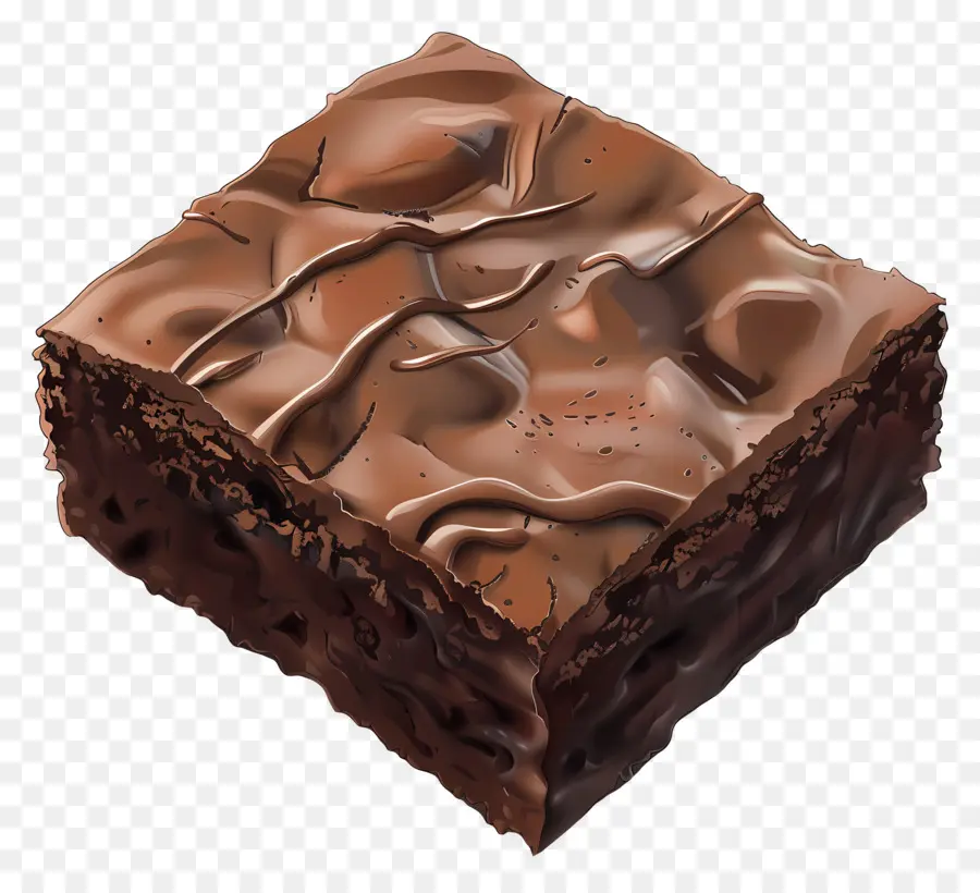 Brownie De Chocolate，Chocolate PNG