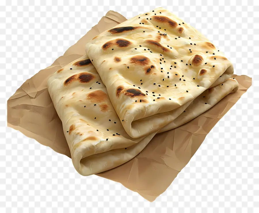 Pão Lavash，Pão Focaccia PNG