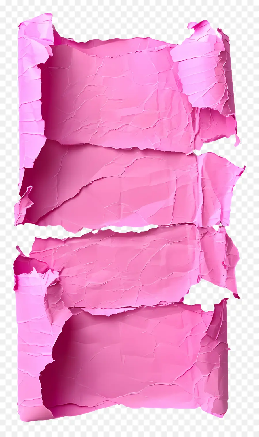 Papel Rasgado Rosa，Papel Rosa PNG