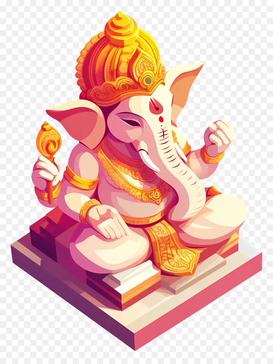 Ganesha，Estátua De Ganesha PNG