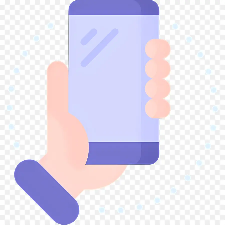 Smartphone，Mão Segurando Um Smartphone PNG