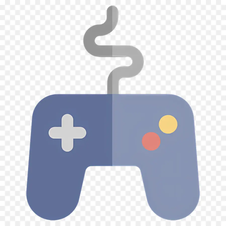 Controlador De Jogo，Controlador De Jogo Azul PNG