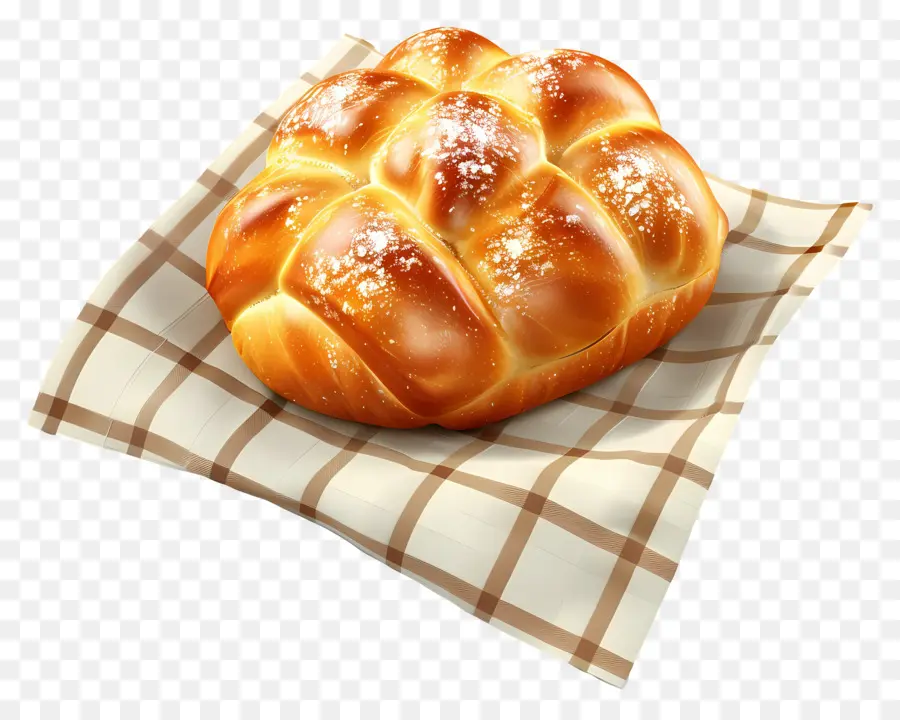 Pão Brioche，Pão Chalá PNG