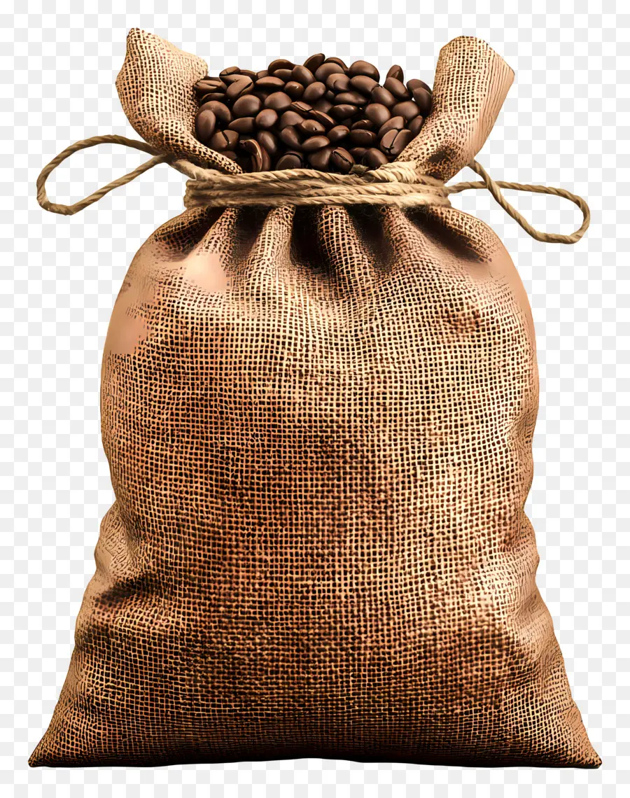 Saco De Café，Grãos De Café PNG