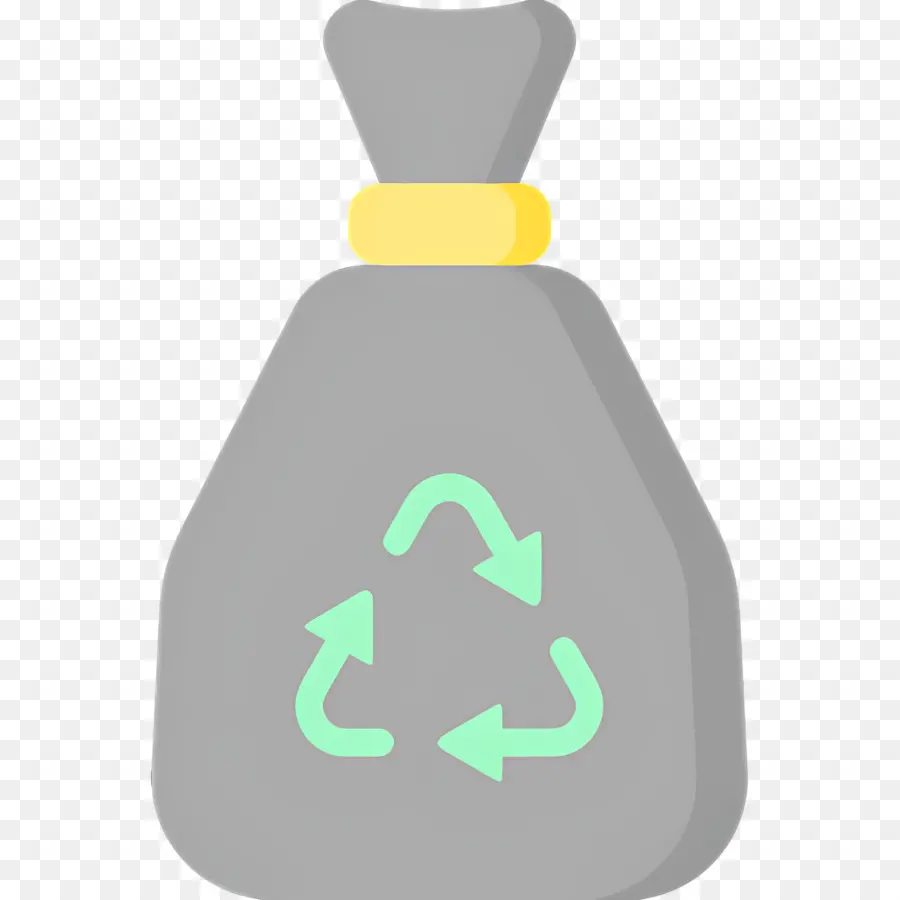 Saco De Reciclagem，Lixo PNG