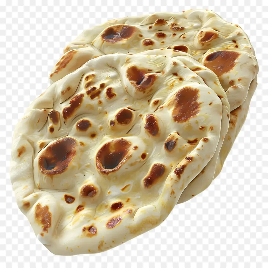 Pão Naan，Pão Achatado PNG