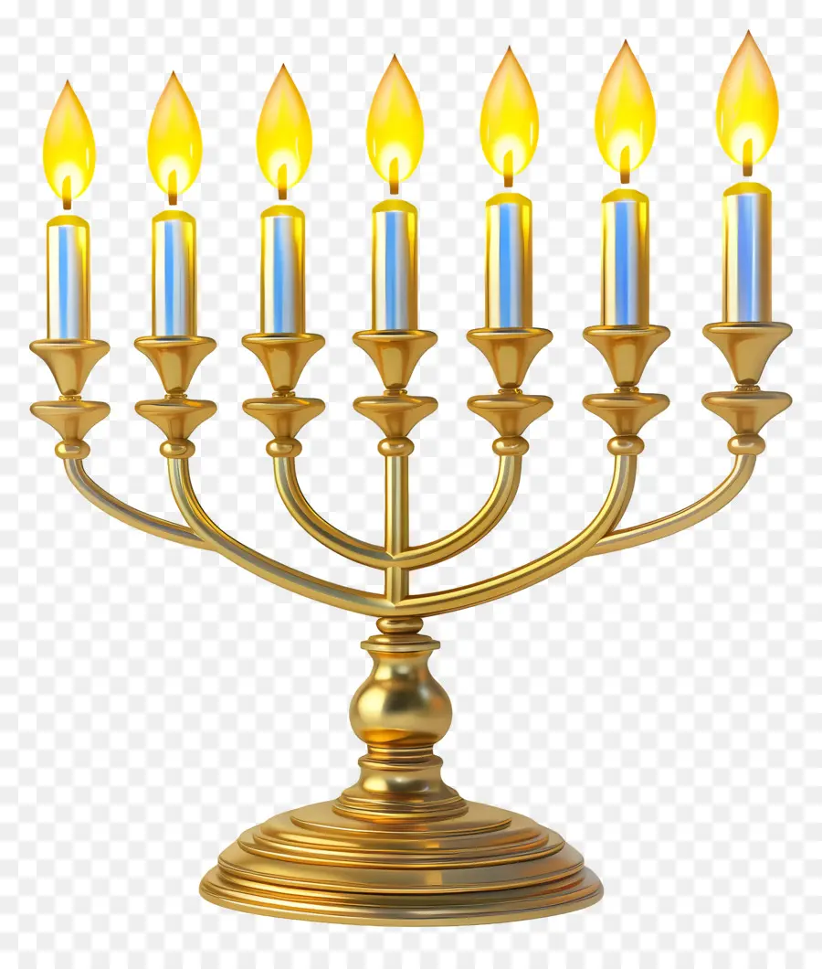 Menorá De Hanukkah，Menorá PNG