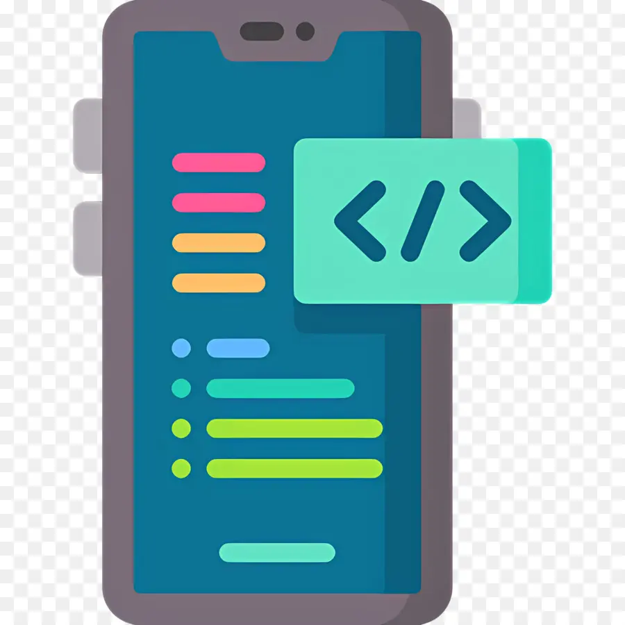 Smartphone，Codificação Móvel PNG