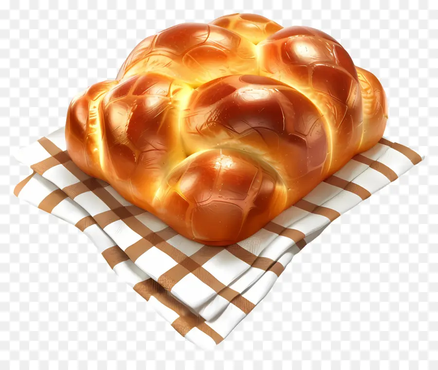 Pão Brioche，Pão Chalá PNG