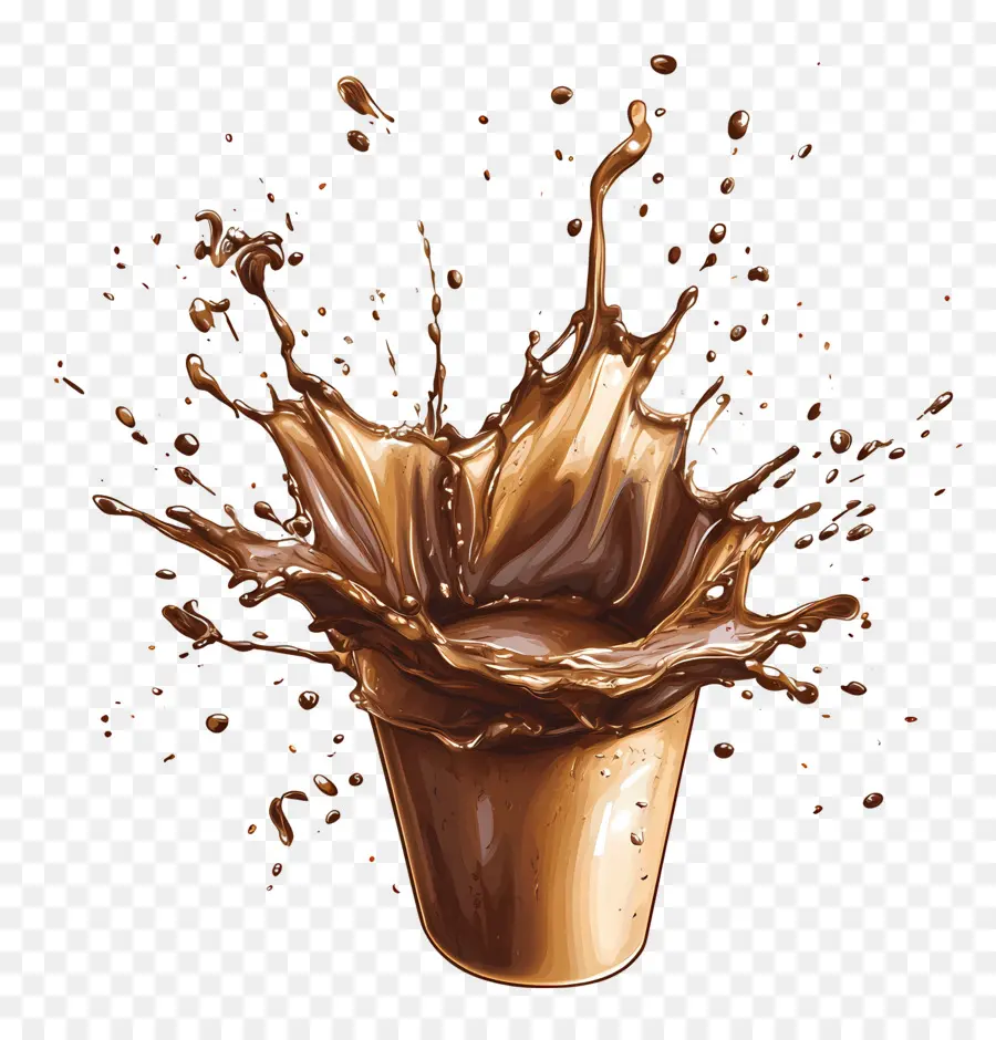 Respingo De Café，Respingo De Chocolate PNG