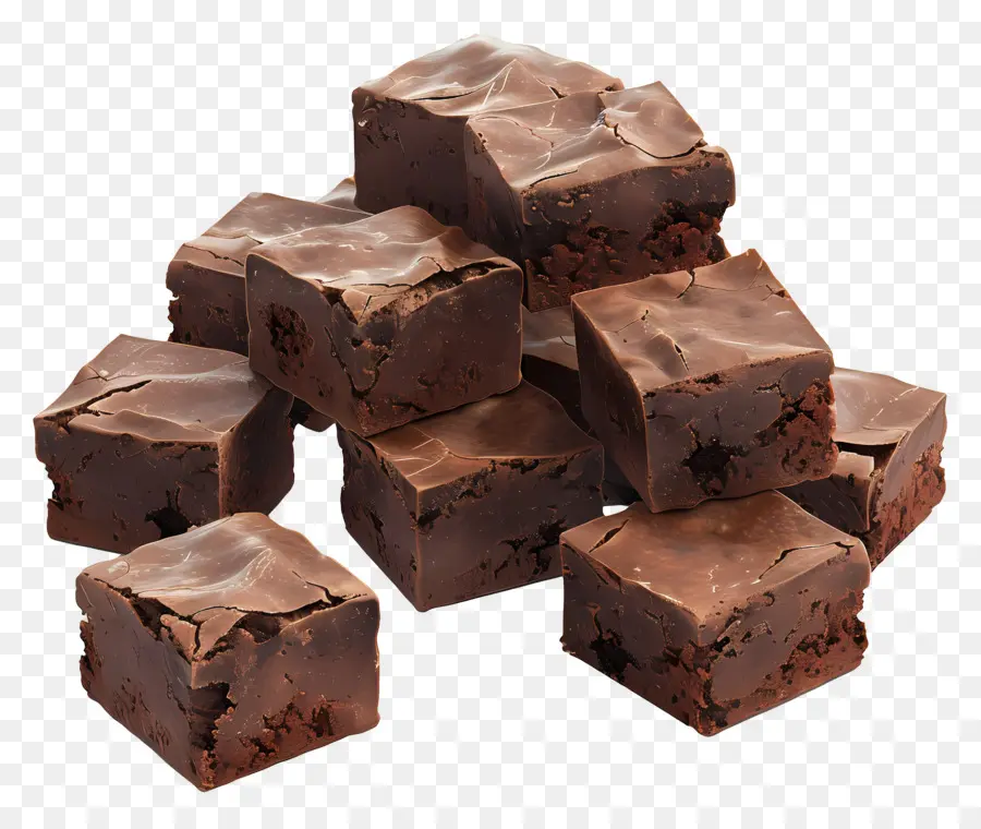 Brownie De Chocolate，Chocolate PNG