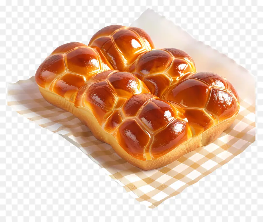 Pão Brioche，Pãezinhos Brilhantes PNG