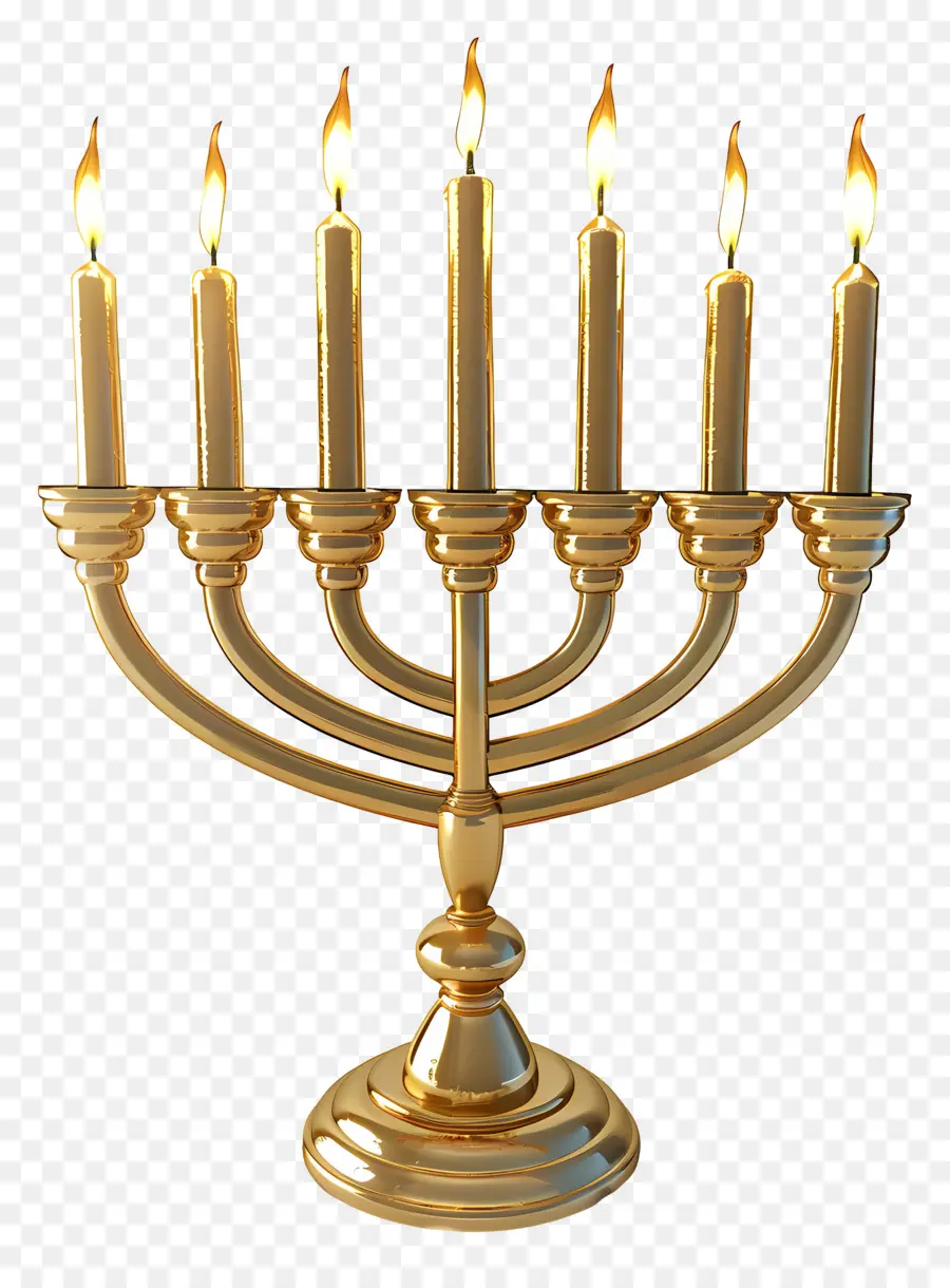 Menorá De Hanukkah，Menorá PNG