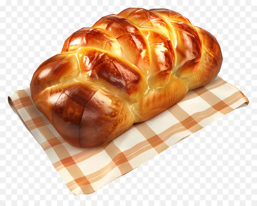 Pão Brioche，Pão Chalá PNG