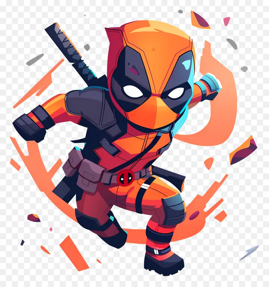 Deadpool Fofo，Super Herói PNG