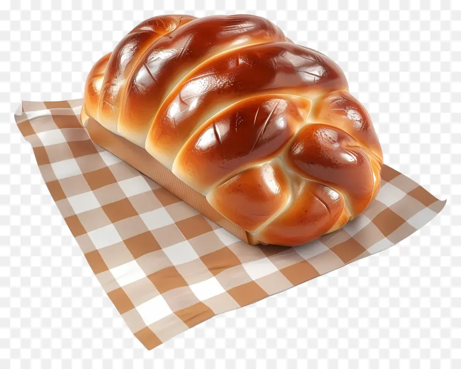 Pão Brioche，Pão Chalá PNG