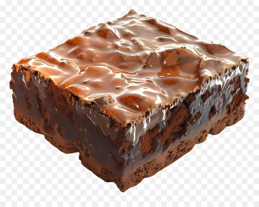 Brownie De Chocolate，Sobremesa PNG