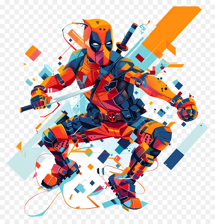 Deadpool Animado，Super Herói PNG