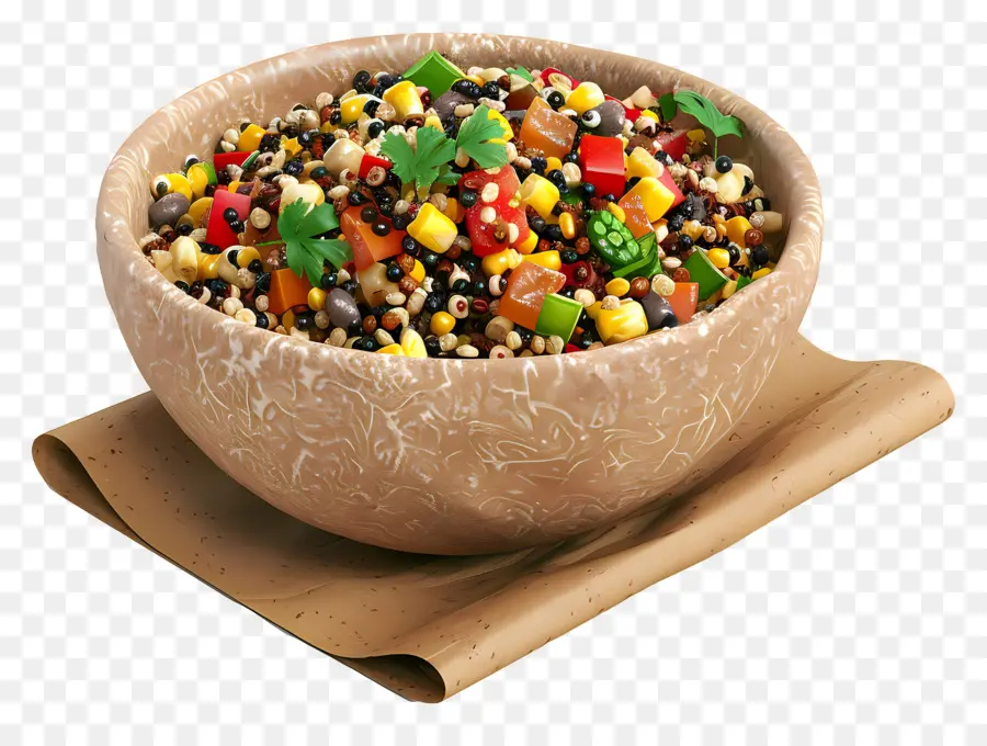 Tigela De Quinoa，Salada Colorida PNG