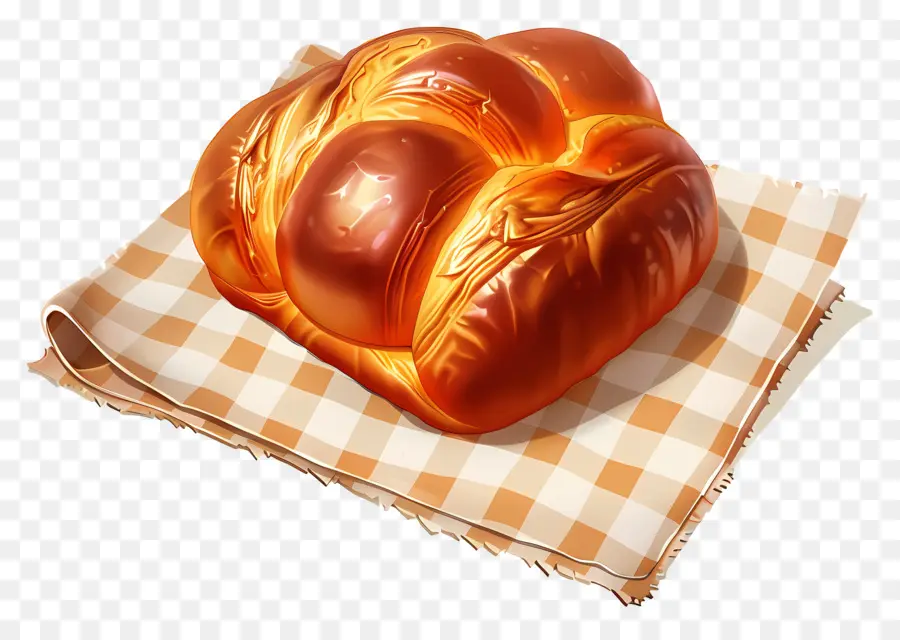 Pão Brioche，Pão Chalá PNG