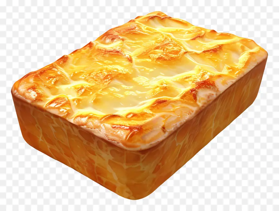 Pão De Milho Assado，Lasanha PNG