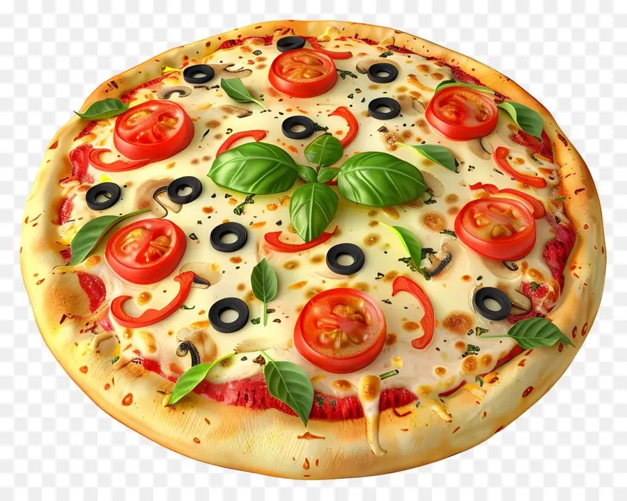 Pizza Grega，Pizza PNG