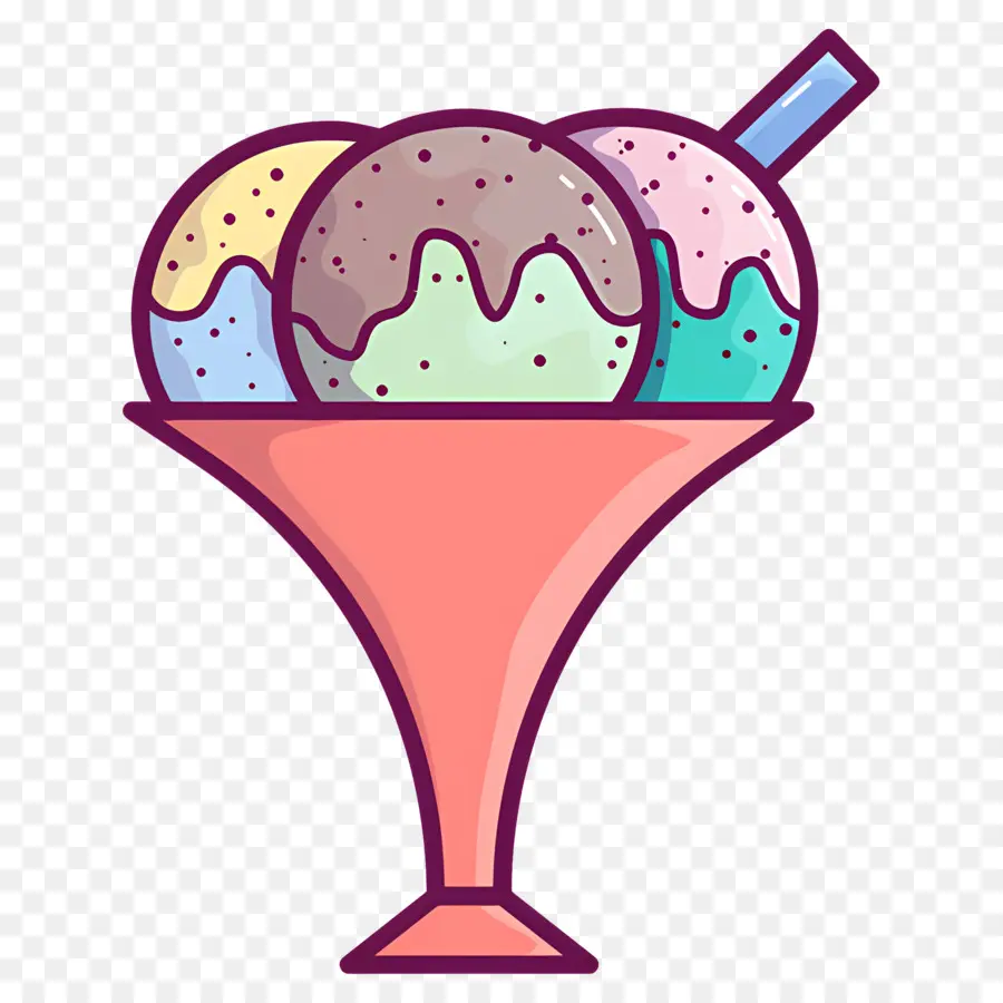 Sundae De Sorvete，Sorvete PNG