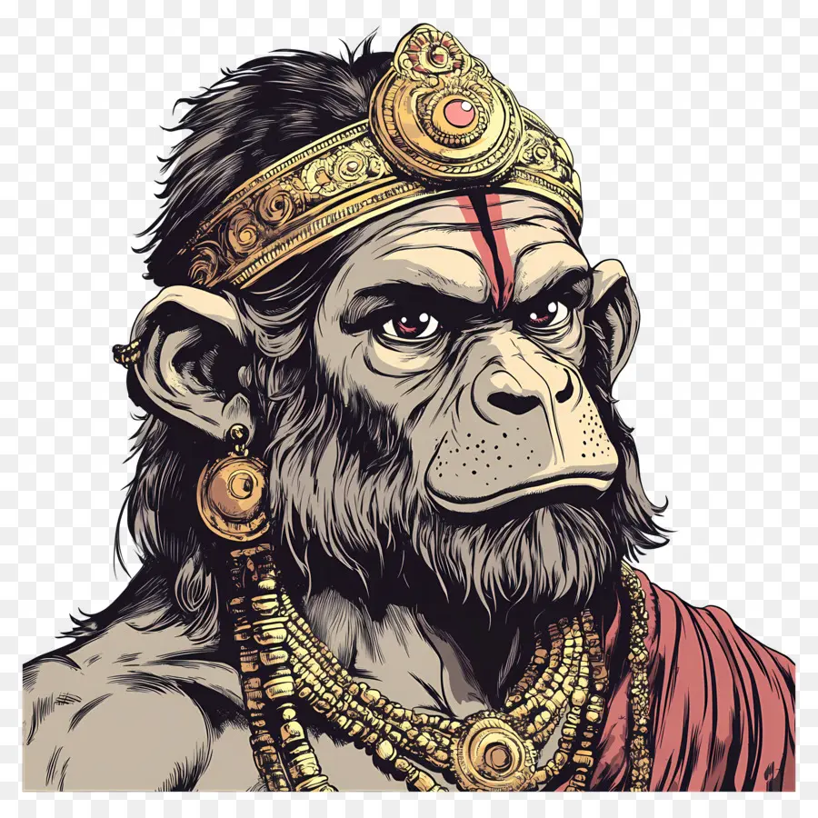 Hanuman，Macaco PNG