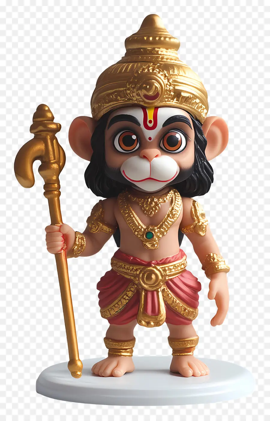 Hanuman，Estatueta De Hanuman PNG