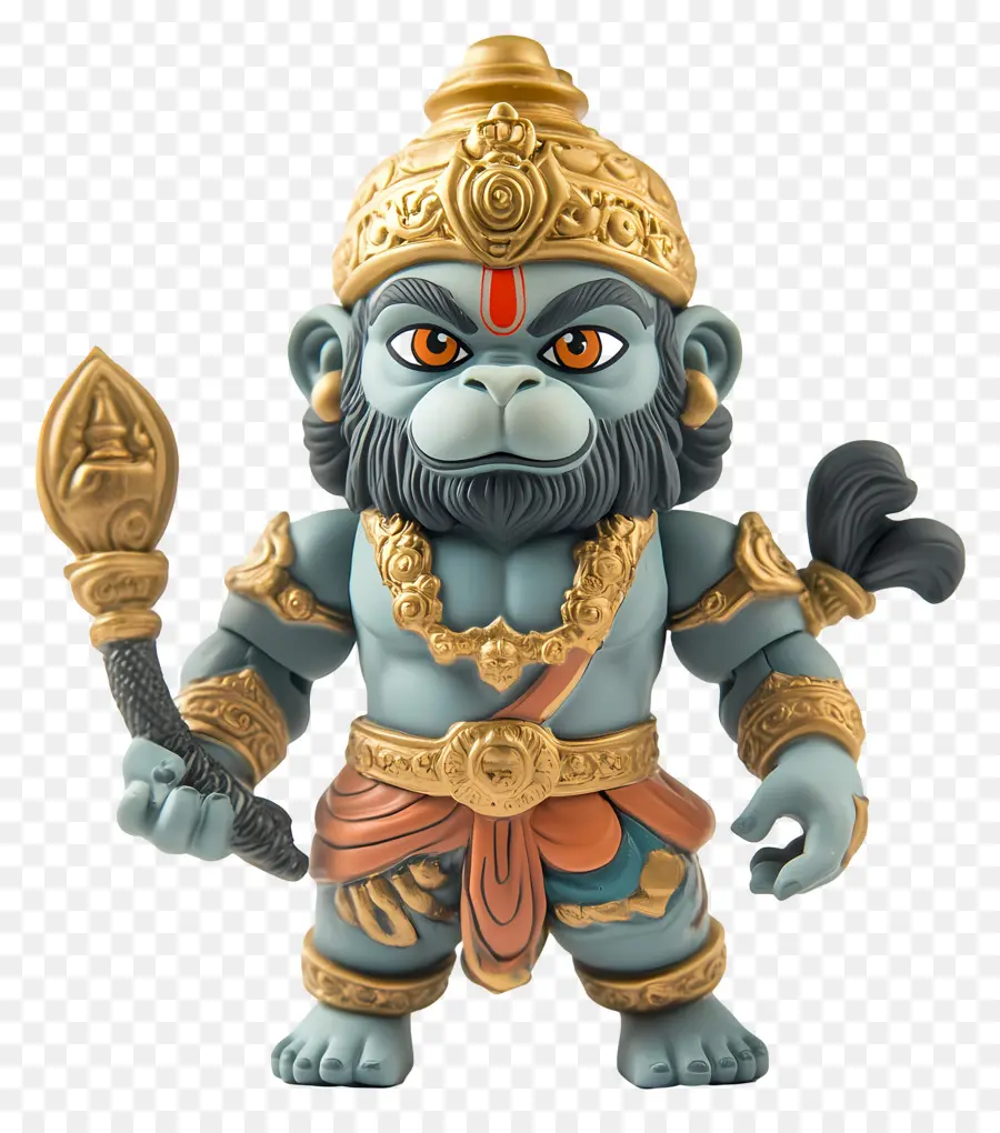 Hanuman，Figura Guerreira PNG