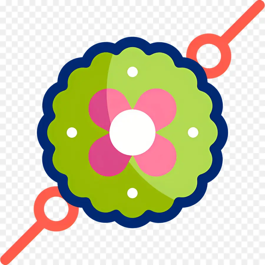 Rakshabandhan，Rakhi Decorativo PNG