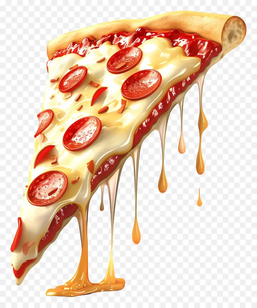 Fatia De Pizza，Queijo PNG