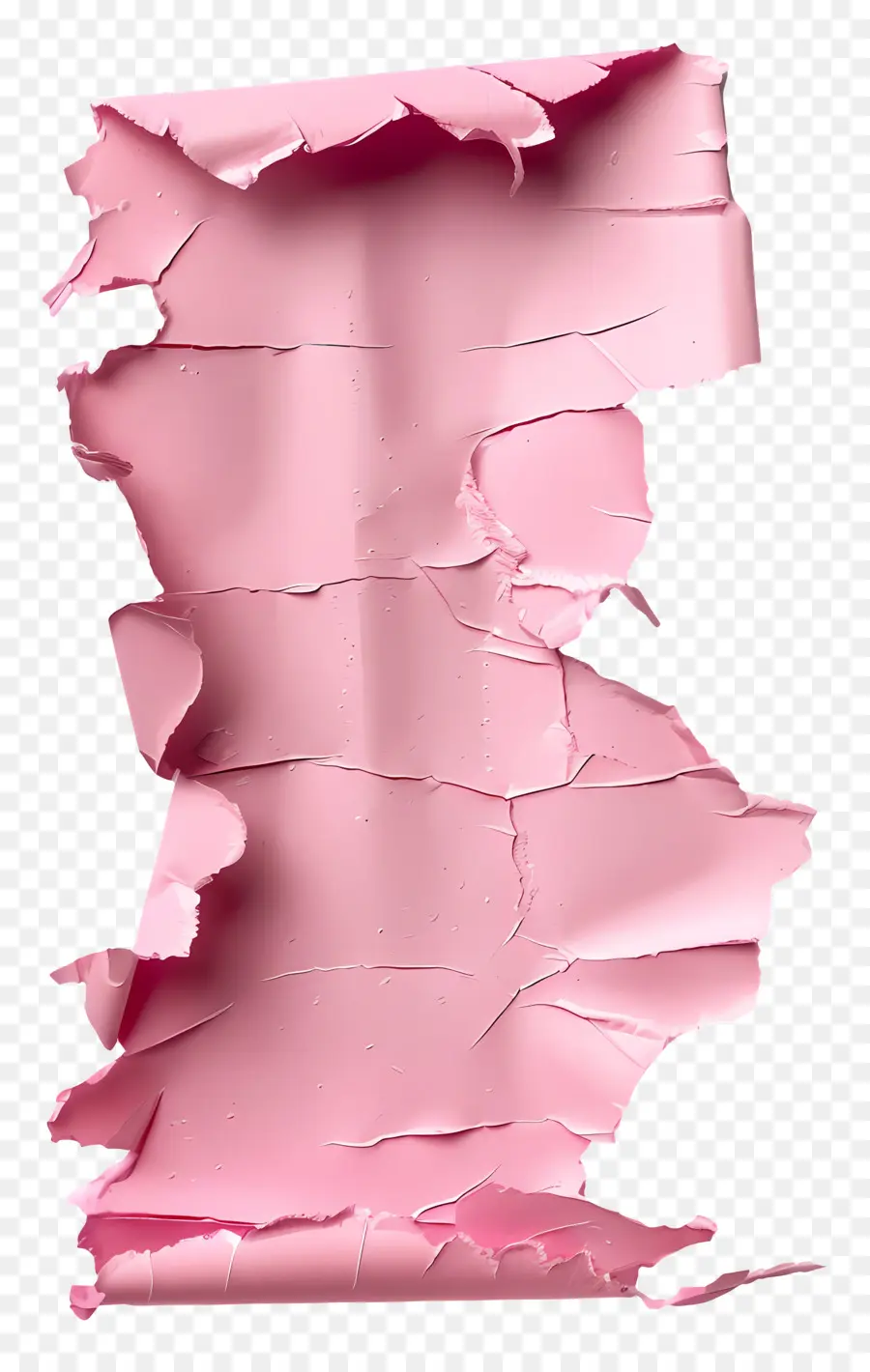 Papel Rasgado Rosa，Papel Vermelho Rasgado PNG