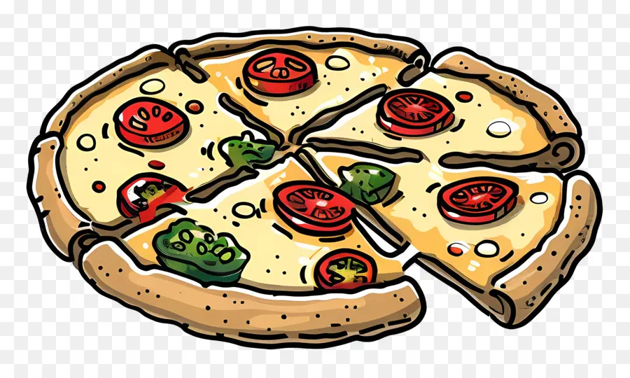 Pizza Grega，Fatia De Pizza PNG