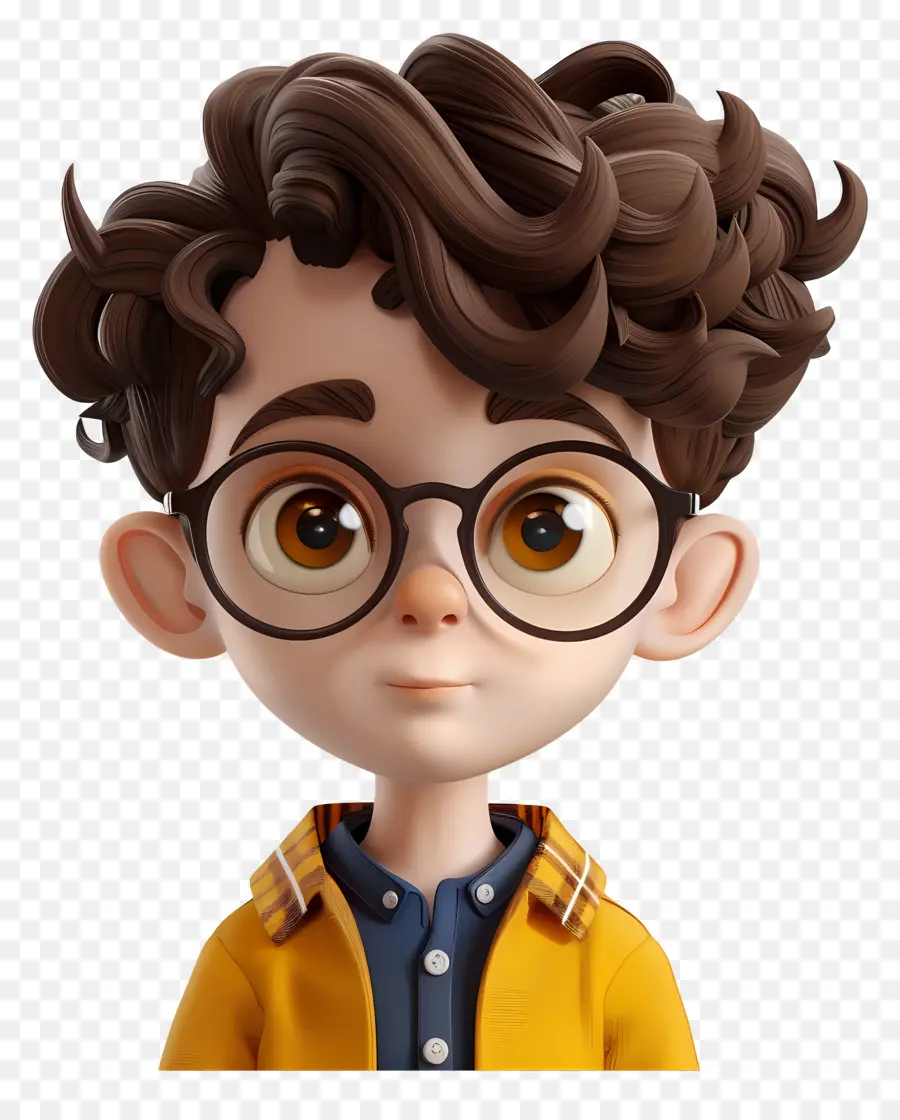 Avatar De Menino 3d，Menino Dos Desenhos Animados PNG