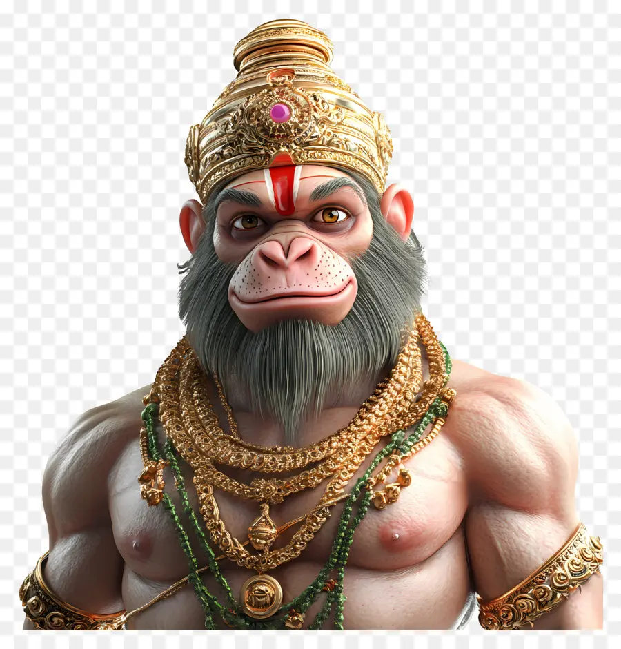 Hanuman，Macaco Mítico PNG