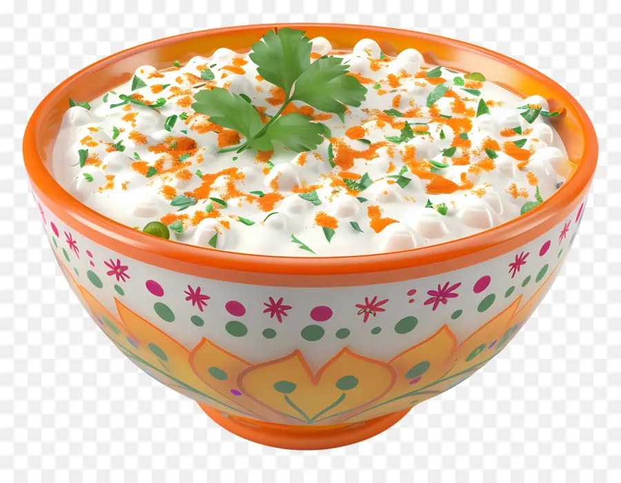 Boondi Raita Raita，Tigela De Salada PNG